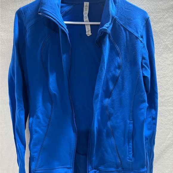Lululemon Athletica Vibrant Blue Zip - Picture 5 of 6